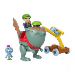 Fisher-Price - Gus El Pequeño Caballero Set De Juego Del Caballero Sombra Catapulta Dragones Con Figuras