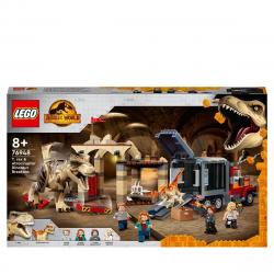 LEGO - Set De Construcción Fuga De Los Dinosaurios T. Rex Y Atrocirraptor De  Jurassic World