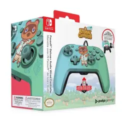 Mando PDP Faceoff Deluxe Wired Animal Crossing Nintendo Switch