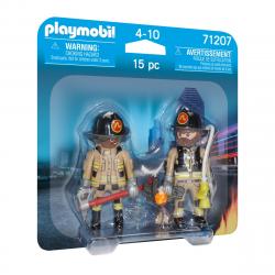 Playmobil - Duo Pack Figuras De Bomberos