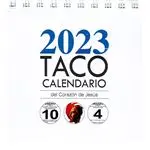 Taco calendario 2023 con peana Sagrado Corazón