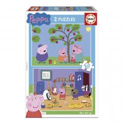 Educa Borrás - 2 Puzzles Peppa Pig