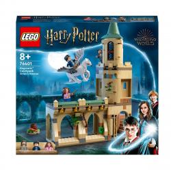 LEGO -  De Construcción Patio De Hogwarts: Rescate De Sirius Con Buckbeak Harry Potter