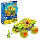 Mega Construx - Coche De Bloques De Construcción Coche Monster Trucks Gunkster Hot Wheels