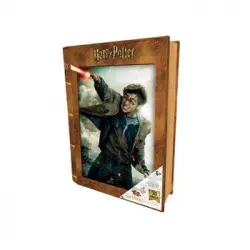 Puzzle Prime 3d Lenticular 300 Piezas Harry Potter Batalla (en Caja Contenedora Con Forma De Libro)