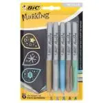 Set BIC metal -  5 marcadores