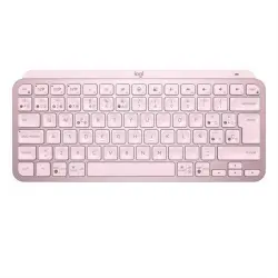 Teclado inalámbrico Logitech MX Keys Mini Rosa