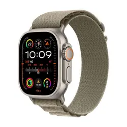 Apple Watch Ultra 2 49mm LTE Caja de Titanio con correa Loop Trail Naranja/Beige - Talla S/M