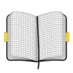 Cuaderno Moleskine XL Cuadrícula Negro
