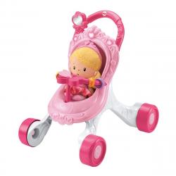 Fisher-Price - Andador-cochecito Pequeña Princesa