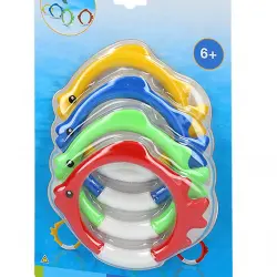 Juego acuático Intex Aros de peces para bucear 4U