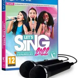Let´ s Sing 2022 Incluye Canciones Españolas + 2 micrófonos PS4