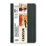 Cuaderno Canson Graduate Mix Media Fino 14x21,6cm 32 hojas 220g Ocre