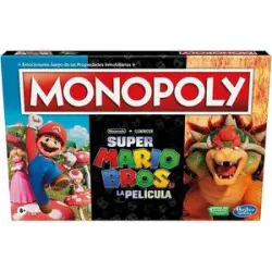 Hasbro - Juego De Mesa Monopoly Super Mario Movie