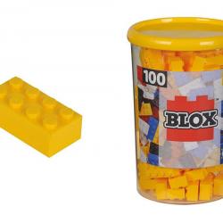Juego de construcción Goula Blox-puede 100 bloques amarillo