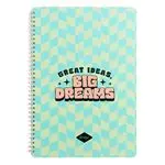 Mr Wonderful Libreta A4 Great ideas, big dreams