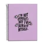 Notebook4 A5 Cuadrícula Malva Daisies