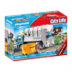 Playmobil - Camión De Basura Con Luces City Life