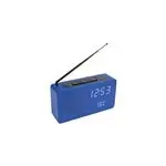 Radio reloj despertador Fisura azul