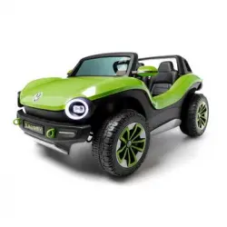 Volkswagen E-buggy 12v 2 Plazas Verde - Coche Eléctrico Infantil Para Niños Con Mando Control Remoto