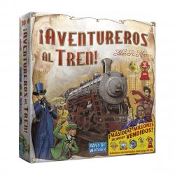 Asmodee - Juego De Mesa ¡Aventureros Al Tren!