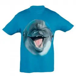 Camiseta Niño Delfín color Azul