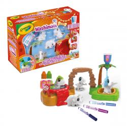 Crayola - Washimals - Dinos  Set Jurásico Y 4 Dinocachorros