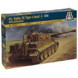 Italeri 6507 - Maqueta Tanque Militar Alemán Pz.kpfw.vi Tiger I. Escala 1/35