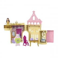 Mattel - Casa De Muñecas Princesas Castillo De Bella Disney Princess Minis