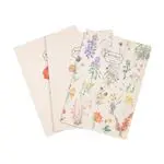 Pack de 3 cuadernos A5 Erik Kokonote Botanical Wild Flowers
