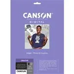 Pack Papel couché A4 Canson Ink-jet transfer textil negro