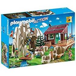 Playmobil 9126. Montaneros Con Cabana De Montana