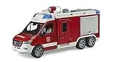 Bruder - Mercedes Benz Sprinter Bomberos Con Sirena