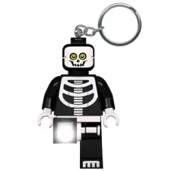 Llavero con linterna de esqueleto LEGO