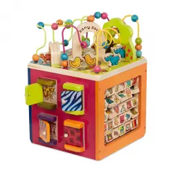 B.TOYS - Centro De Actividades De Madera Zany Zoo