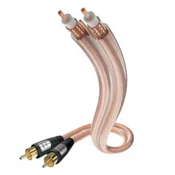 Cable de audio Inakustik RCA Oro 2 x 5m
