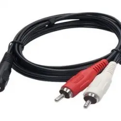 Cable de audio Temium RCA macho a mini Jack 3,5 mm macho