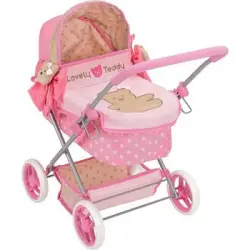 Carrito De Muñecas Cuco Lovely Teddy (9966)