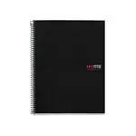 Cuaderno A5 Miquelrius negro cuadrícula