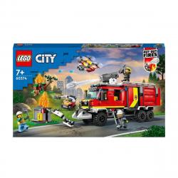 LEGO -  De Construcción Unidad Móvil De Control De Incendios Con Camión De Bomberos City