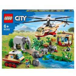 LEGO - Set De Construcción De Maquetas Rescate De La Fauna Salvaje: Operación City Wildlife