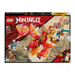 LEGO - Set De Construcción Dragón Del Fuego EVO De Kai Con Bandera De Misión Coleccionable NINJAGO