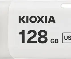 Pendrive Memoria USB 3.2 Kioxia U301 128GB Blanco