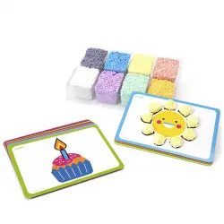 Playfoam shape and learn couting
