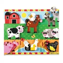 Puzzle Rompecabezas Animales Grande M&d