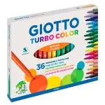 Rotuladores Fila Giotto Turbo color 36 unidades