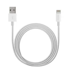 Cable Puro USB 2.0/Lightning Blanco 2 m