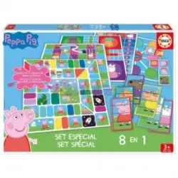 Set especial 8 juegos en 1 Peppa Pig