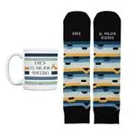UO Kit Taza + Calcetines talla 42-46 El mejor Suegro
