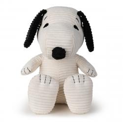 Bon Ton - Peluche Snoopy sentado Corduroy Cream en caja de regalo 27 cm Peanuts Bon Ton Toys.